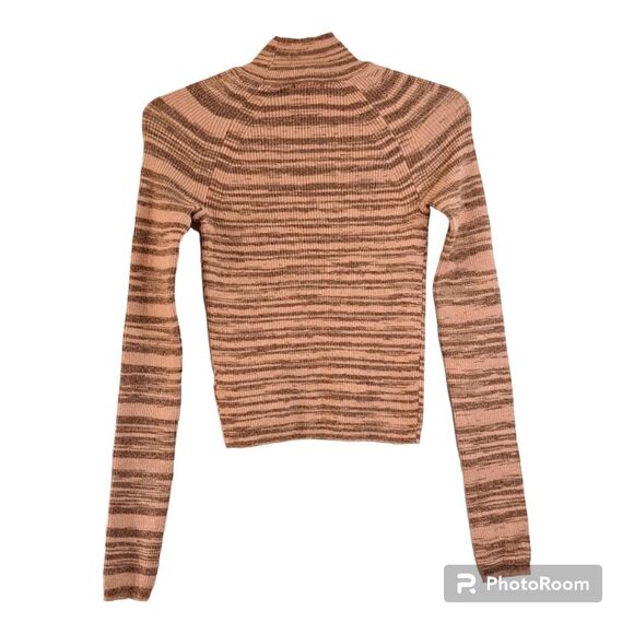 Wild Fable - Women's Mock Turtleneck Fitted Cut Out Pullover Sweater Size M - Picture 2 of 15